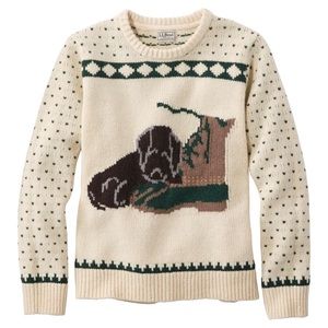LL Bean: ragg wool sweater for exceptional warmth
